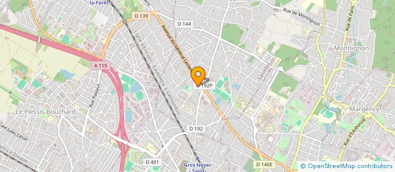 localisation de l'entreprise MONSIEUR JULIEN TISSERAND à SAINT-PRIX