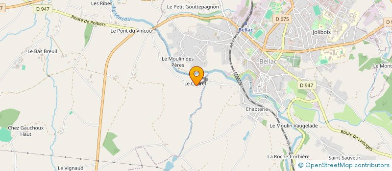 localisation de l'entreprise MONSIEUR JULIEN TISSIER à BLANZAC