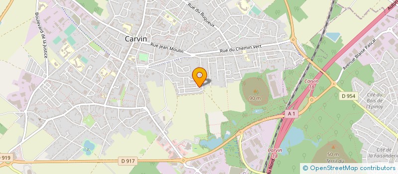 localisation de l'entreprise MONSIEUR JULIEN TOBALA  CARVIN