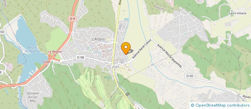 localisation de l'entreprise MONSIEUR JULIEN TOROSSIAN  CABRIES