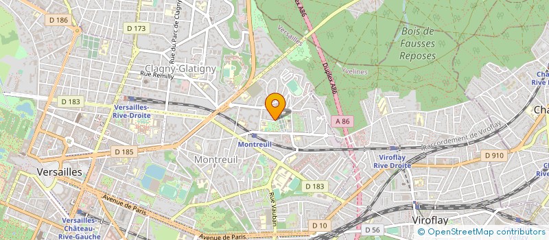 localisation de l'entreprise MONSIEUR JULIEN TORRE à VERSAILLES