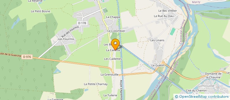 localisation de l'entreprise MONSIEUR JULIEN TORREGROSSA  CUFFY