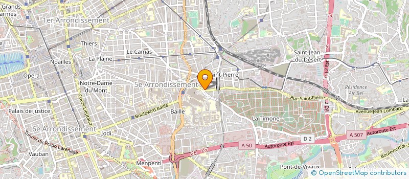 localisation de l'entreprise MONSIEUR JULIEN TOUZLIAN à MARSEILLE