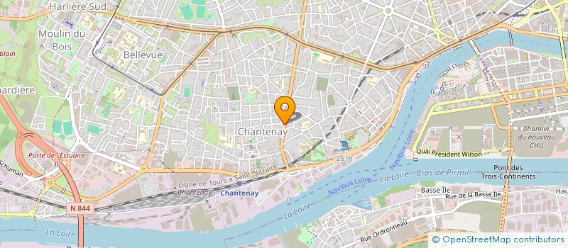 localisation de l'entreprise MONSIEUR JULIEN TRANCHANT à NANTES