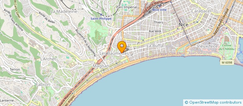 localisation de l'entreprise MONSIEUR JULIEN TRANCHIDA à NICE