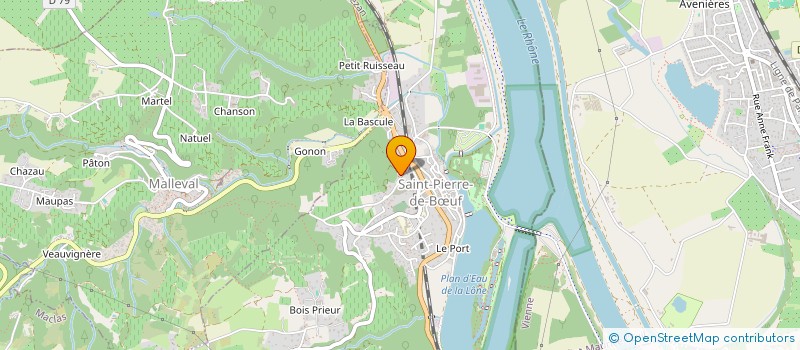 localisation de l'entreprise MONSIEUR JULIEN TRAUTMANN  SAINT-PIERRE-DE-BUF