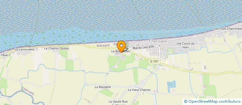 localisation de l'entreprise MONSIEUR JULIEN TRENTESAUX  CHERRUEIX