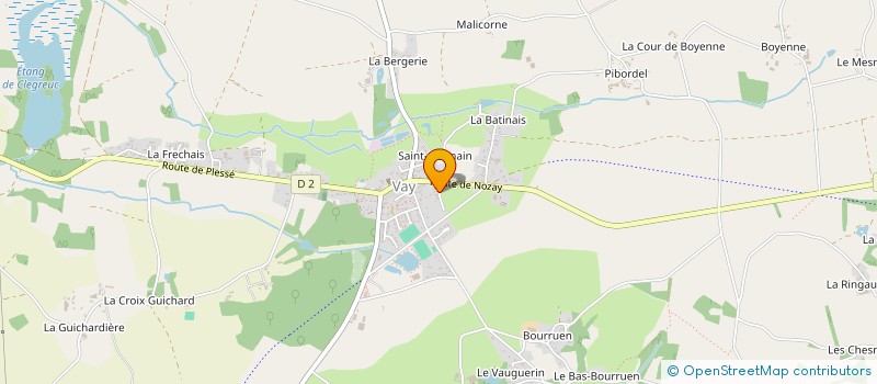 localisation de l'entreprise MONSIEUR JULIEN TRILLARD  VAY