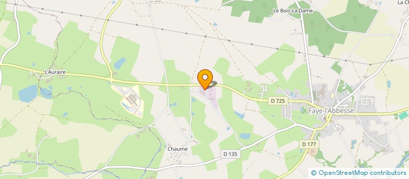 localisation de l'entreprise MONSIEUR JULIEN TRIT  FAYE-L'ABBESSE