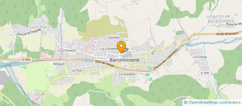 localisation de l'entreprise MONSIEUR JULIEN TRON-DALLO à BARCELONNETTE