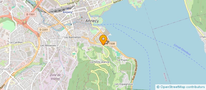 localisation de l'entreprise MONSIEUR JULIEN TRONCI à ANNECY