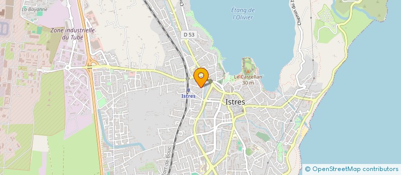 localisation de l'entreprise MONSIEUR JULIEN TROUSSIER  ISTRES