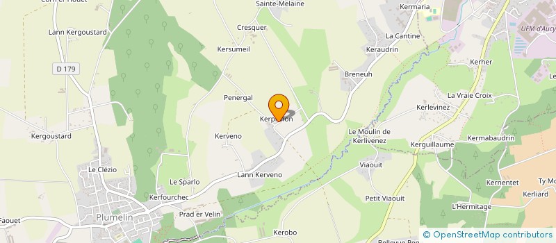 localisation de l'entreprise MONSIEUR JULIEN TUAL  PLUMELIN