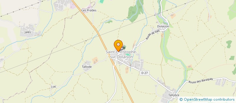 localisation de l'entreprise MONSIEUR JULIEN TURBAN  BRIVES-CHARENSAC