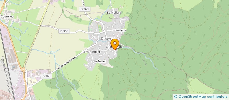 localisation de l'entreprise MONSIEUR JULIEN TURRIN à DOUVRES