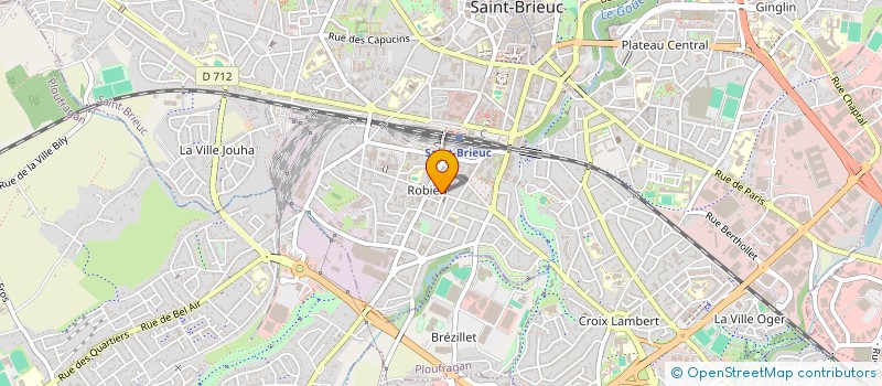 localisation de l'entreprise MONSIEUR JULIEN UGUET à SAINT-BRIEUC