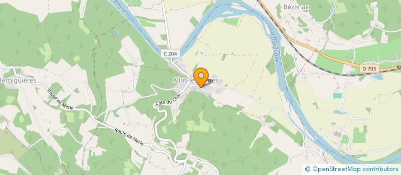 localisation de l'entreprise MONSIEUR JULIEN ULDRY  ALLAS-LES-MINES