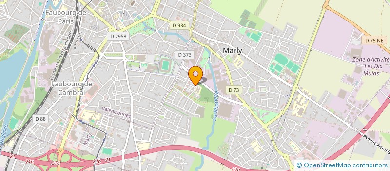 localisation de l'entreprise MONSIEUR JULIEN URRICARRIET  MARLY