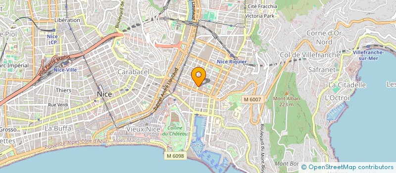 localisation de l'entreprise MONSIEUR JULIEN VALENSI à NICE