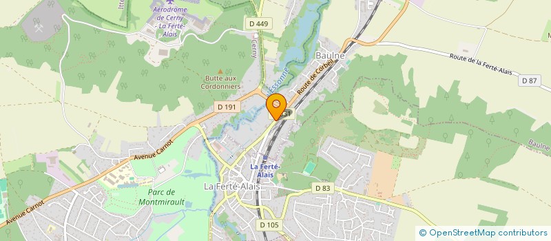 localisation de l'entreprise MONSIEUR JULIEN VALINHO  BAULNE