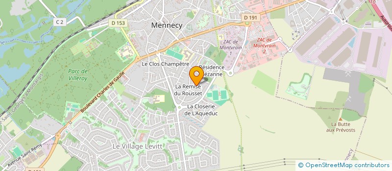 localisation de l'entreprise MONSIEUR JULIEN VALLET à MENNECY