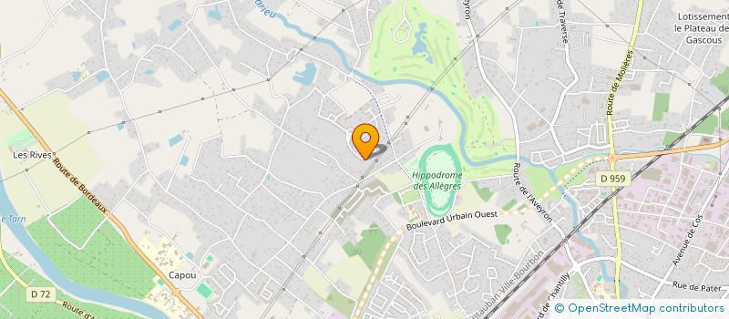 localisation de l'entreprise MONSIEUR JULIEN VALLET  MONTAUBAN