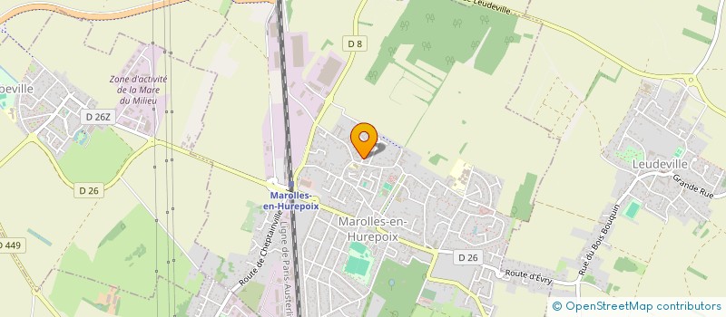localisation de l'entreprise MONSIEUR JULIEN VALO à MAROLLES-EN-HUREPOIX