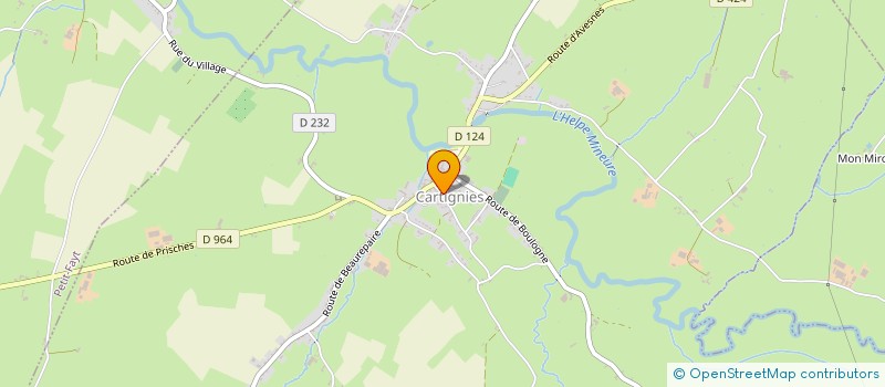 localisation de l'entreprise MONSIEUR JULIEN VAN BOGHOUTE  CARTIGNIES