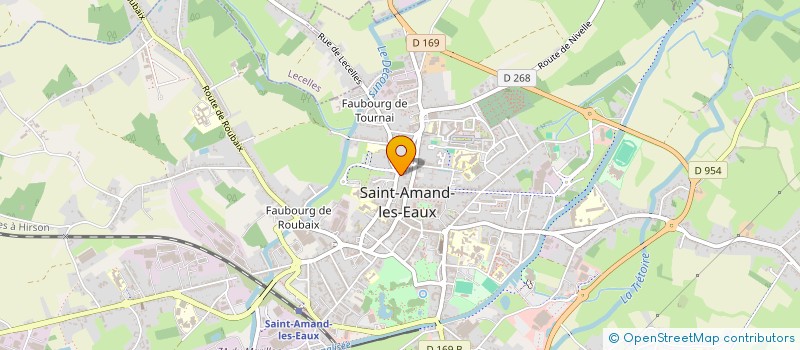 localisation de l'entreprise MONSIEUR JULIEN VANBOCQUESTAL  SAINT-AMAND-LES-EAUX