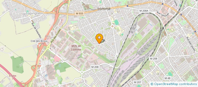 localisation de l'entreprise MONSIEUR JULIEN VANDAMME à LILLE