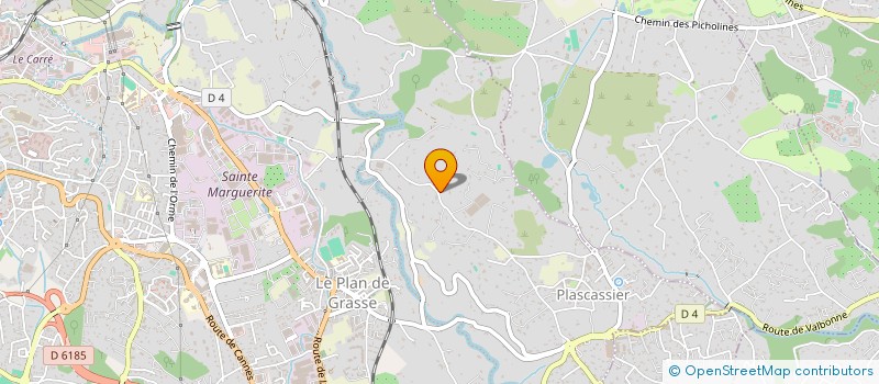 localisation de l'entreprise MONSIEUR JULIEN VANDELLI à GRASSE