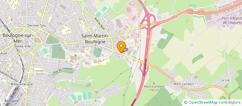 localisation de l'entreprise MONSIEUR JULIEN VANDERDONCKT à SAINT-MARTIN-BOULOGNE