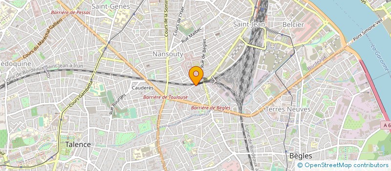 localisation de l'entreprise MONSIEUR JULIEN VANNEYRE à BORDEAUX