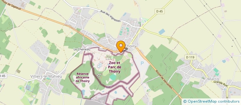 localisation de l'entreprise MONSIEUR JULIEN VAROQUEAUX  THOIRY