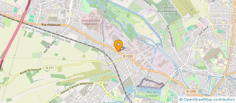 localisation de l'entreprise MONSIEUR JULIEN VASSEUR  AMIENS