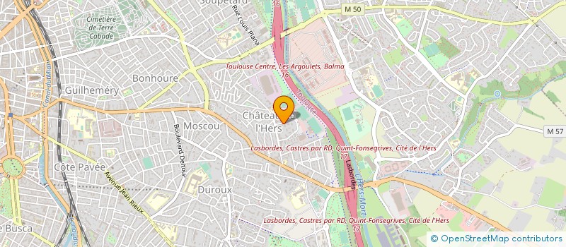 localisation de l'entreprise MONSIEUR JULIEN VAUDON à TOULOUSE