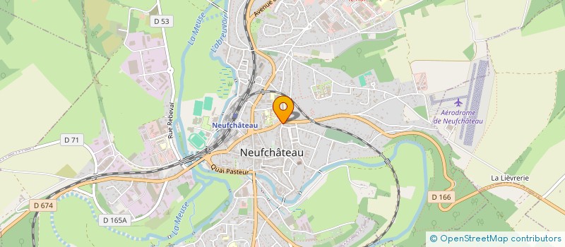 localisation de l'entreprise MONSIEUR JULIEN VAUTRIN à NEUFCHATEAU