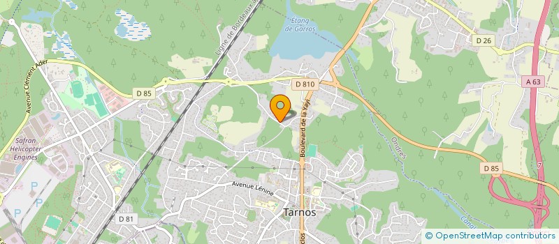 localisation de l'entreprise MONSIEUR JULIEN VENANT  TARNOS