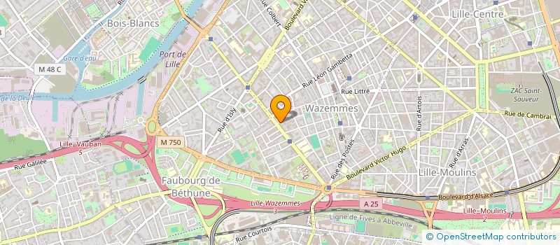 localisation de l'entreprise MONSIEUR JULIEN VENEL à LILLE