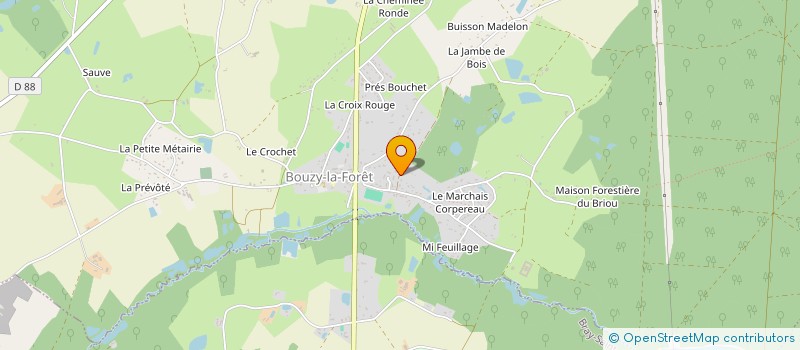 localisation de l'entreprise MONSIEUR JULIEN VERGNES à BOUZY-LA-FORET
