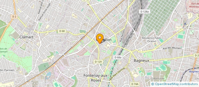 localisation de l'entreprise MONSIEUR JULIEN VERGONNET à CHATILLON