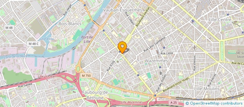 localisation de l'entreprise MONSIEUR JULIEN VERHEE à LILLE