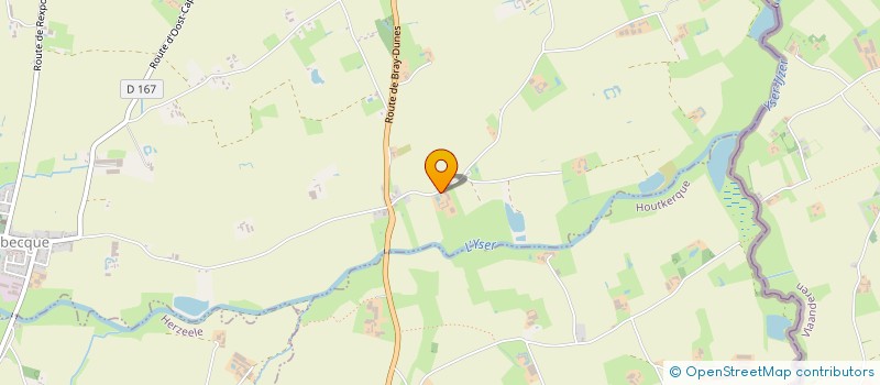 localisation de l'entreprise MONSIEUR JULIEN VERHILLE  BAMBECQUE