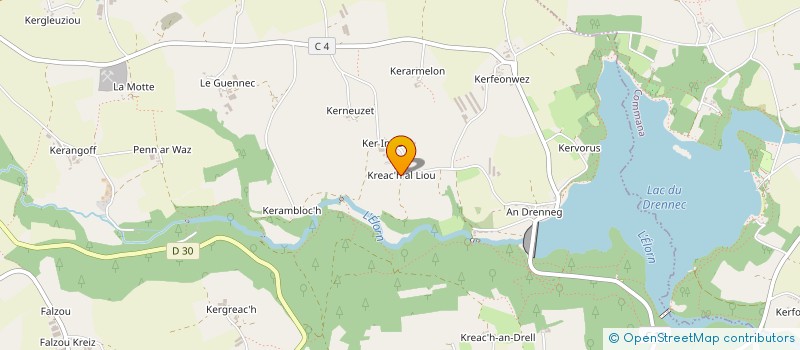 localisation de l'entreprise MONSIEUR JULIEN VERN  SIZUN