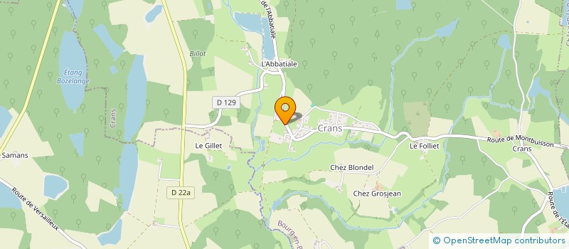 localisation de l'entreprise MONSIEUR JULIEN VERNINAS  CRANS