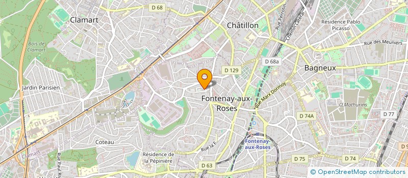 localisation de l'entreprise MONSIEUR JULIEN VERSTRAETE à FONTENAY-AUX-ROSES