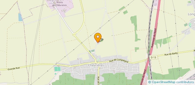 localisation de l'entreprise MONSIEUR JULIEN VERVEL  CHEVRIERES