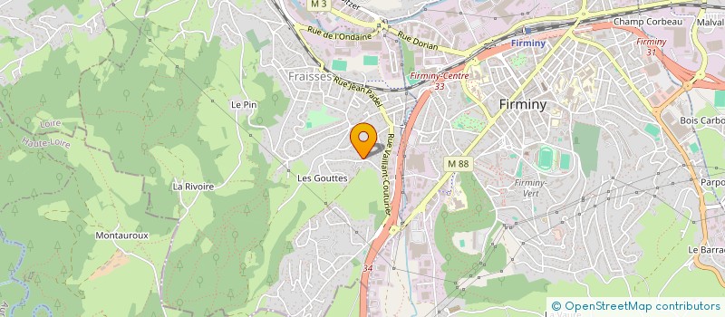 localisation de l'entreprise MONSIEUR JULIEN VEYRET  FRAISSES