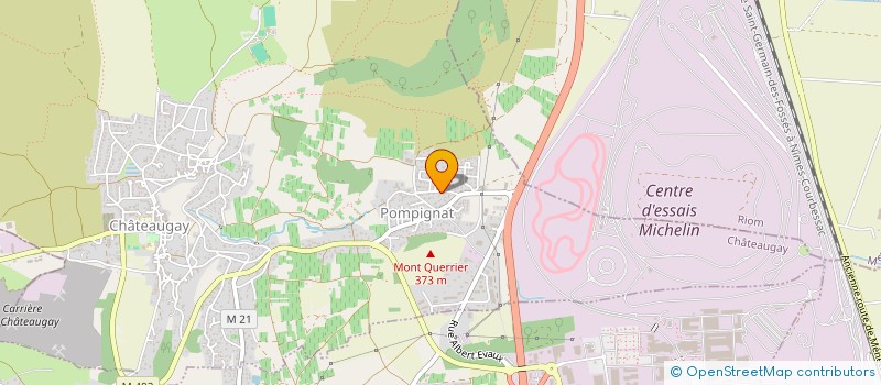 localisation de l'entreprise MONSIEUR JULIEN VEYSSEYRE  CHATEAUGAY