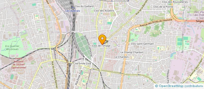 localisation de l'entreprise MONSIEUR JULIEN VEZILIER à ORLEANS
